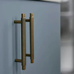 Manor 128 Handle, Antique brass