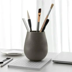 Manufacture Collier Vase Grey, 16,5x18 cm