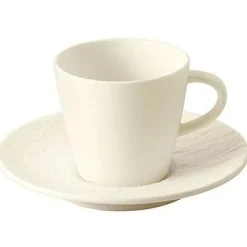 Manufacture Rock Blanc Espresso Cup With Saucer