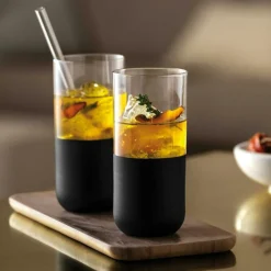 Manufacture Rock Longdrink Glasses 30 cl 4-pack, White