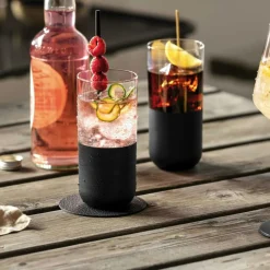 Manufacture Rock Longdrink Glasses 30 cl 4-pack, White