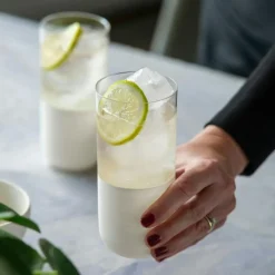 Manufacture Rock Longdrink Glasses 30 cl 4-pack, White