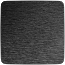 Manufacture Rock Serving Plate, Black 32,5 cm