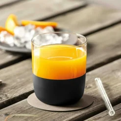 Manufacture Rock Tumbler 25 cl 4-pack, Black