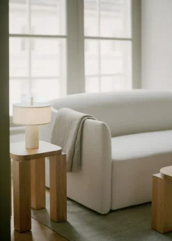 Margin Table Lamp Portable, Beige