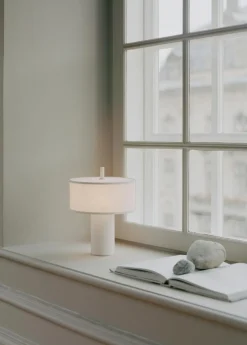 Margin Table Lamp Portable, Beige