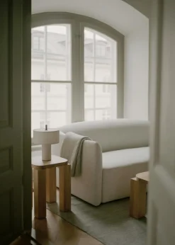 Margin Table Lamp Portable, Beige