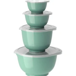 Margrethe Bowls 4 Pieces, Dusty Blue