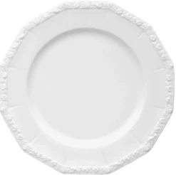 Maria Plate 24,5 cm, White