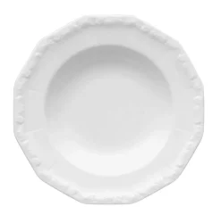 Maria Plate Deep 21 cm, White