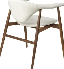 Masculo Dining Chair, Oiled Walnut / Plain 0026