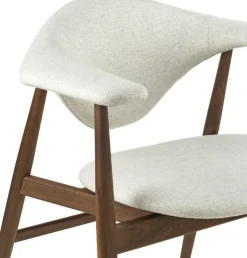 Masculo Dining Chair, Oiled Walnut / Plain 0026