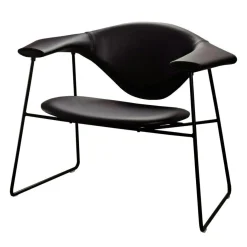 Masculo Lounge Chair, Savanne Svart