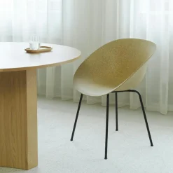 Mat Armchair, Seaweed / Black