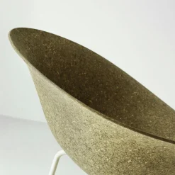 Mat Armchair, Seaweed / Black