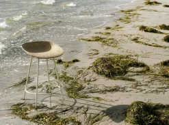 Mat Barstool 65 cm, Seaweed / Cream