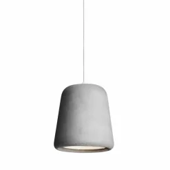 Material Pendant Lamp, Black/Smoked Oak