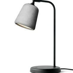 Material Table Lamp, Black Marble