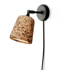 Material Wall Lamp, Oak