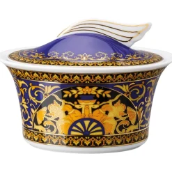 Medusa Blue Sugar Bowl, 21 cl