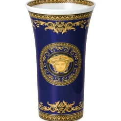 Medusa Blue Vase, 26 cm