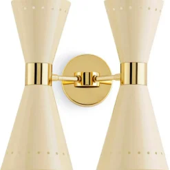 Megafono 4 Wall Lamp, Ivory