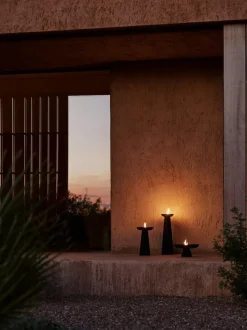 Meira Oil Lamp Black, 13,5 cm