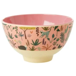 Melamine Bowl 30 cl, Check Pink
