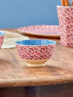 Melamine Bowl 30 cl, Check Pink