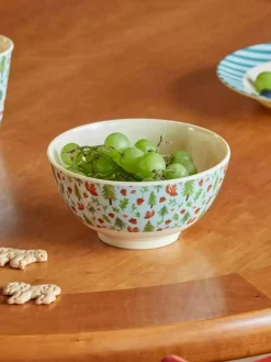 Melamine Bowl 70 cl, Check Pink