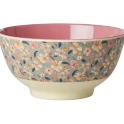Melamine Bowl 70 cl, Check Pink