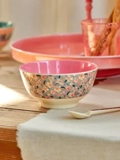 Melamine Bowl 70 cl, Check Pink