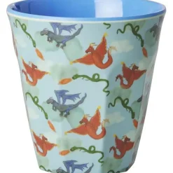 Melamine Cup 25 cl, Blue Happy Forest