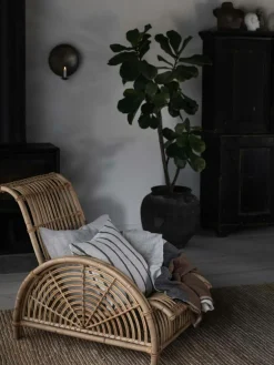 Melvin Cushion Cover 50x50 cm, Beige Stripe