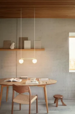 MEMOIR 120 SIDE BY SIDE II Chandelier, Brass