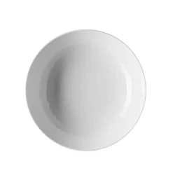 Mesh Relief Deep Plate 21 cm, White