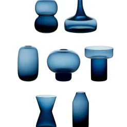 Midsummer Mini Vases 7-pack, Midnight Blue