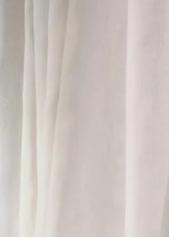 Mimmi Curtain Recycled Fabric Double Width, Natural White, 290x250 cm
