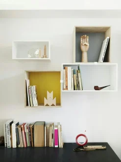 Mini Stacked Shelf L, Light Grey