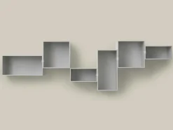 Mini Stacked Shelf L, Light Grey