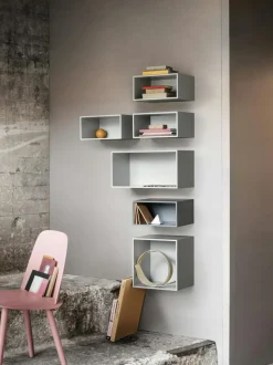 Mini Stacked Shelf L, Light Grey