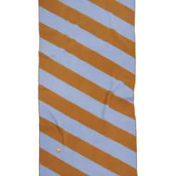 Minola Throw 130x260 cm, Brown / Blue