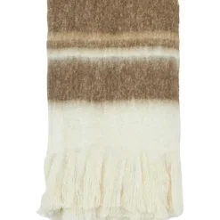 Minou Throw 130x170 cm, Brown / Beige