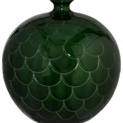 Misty Vase 23 cm, Green