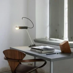 Model 566 Table Lamp, Polished