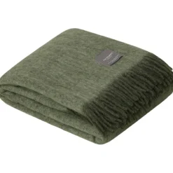 Mohair Blanket 130x170 cm, Moss