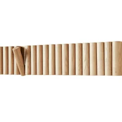 Mono Coat Rack, White stained Oak