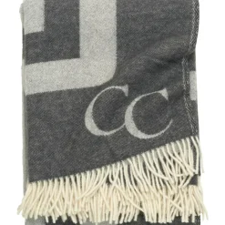 Monogram Plaid 130x200 cm, Grey