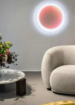 MoodMoon Wall/Ceiling Lamp 85 cm, Red