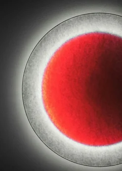 MoodMoon Wall/Ceiling Lamp 85 cm, Red